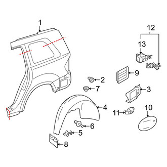 Mercedes-Benz OE - Quarter Panel & Components