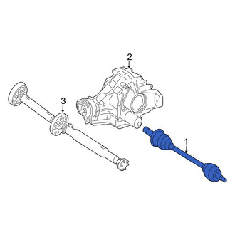 Mercedes-Benz OE - Front Right CV Axle Assembly