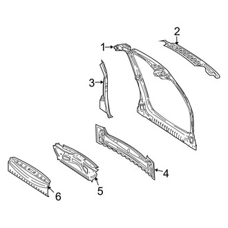 Mercedes-Benz OE - Rear Body & Floor - Rear Body