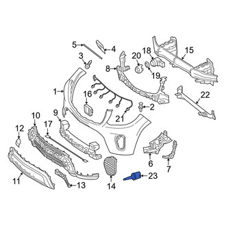 Mercedes-Benz OE - Ambient Air Temperature Sensor