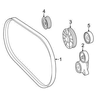 Mercedes-Benz OE - Cooling - Belts & Pulleys