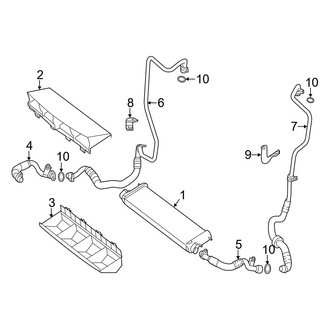 Mercedes-Benz OE - Cooling - Oil Cooler