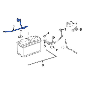 Mercedes-Benz OE - Battery Cable
