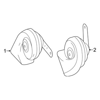 Mercedes-Benz OE - Electrical - Horn