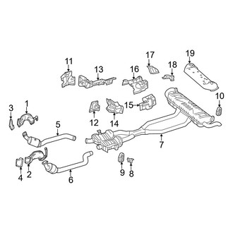 Mercedes-Benz OE - Exhaust System (Base)
