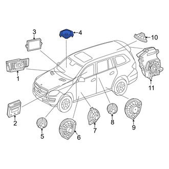 Mercedes-Benz OE - Front Speaker