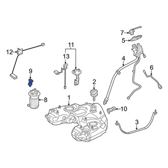 Mercedes-Benz OE - Fuel Pressure Sensor