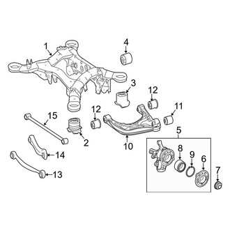 Mercedes-Benz OE - Rear Suspension - Suspension Components