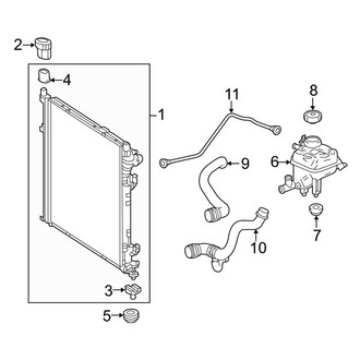 Mercedes-Benz OE - Cooling - Radiator & Components