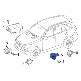 Mercedes-Benz OE - Front Air Bag Impact Sensor