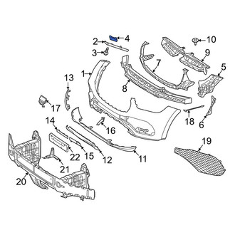 Mercedes-Benz OE - Bumper Cover Nut