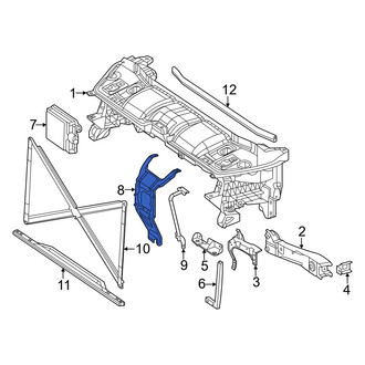 Mercedes-Benz OE - Cruise Control Distance Sensor Bracket