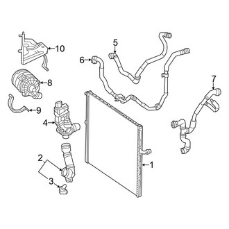Mercedes-Benz OE - Cooling - Intercooler (Radiator Mounted)