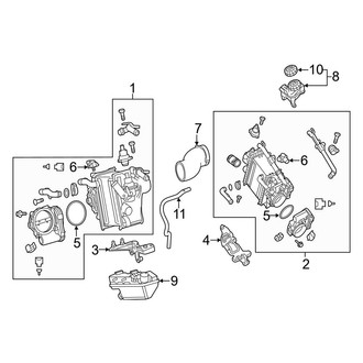 Mercedes-Benz OE - Cooling - Intercooler (Engine Mounted)