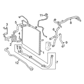 Mercedes-Benz OE - Cooling - Intercooler (Radiator Mounted)
