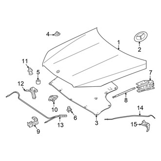 Mercedes-Benz OE - Hood & Components