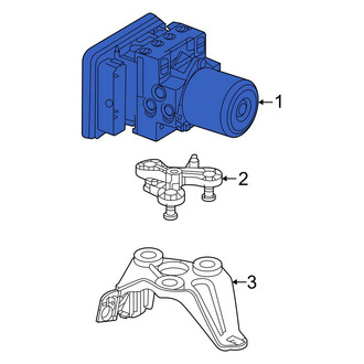 Mercedes-Benz OE - ABS Hydraulic Assembly