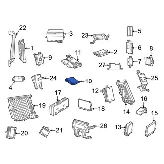 Mercedes-Benz OE - Left Power Seat Control Module