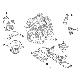 Mercedes-Benz OE - Engine & Transmission Mounting