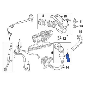 Mercedes-Benz OE - Intercooler Pipe Adapter