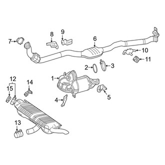 Mercedes-Benz OE - Exhaust System - Exhaust Components