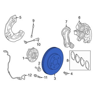 Mercedes-Benz OE - Front Disc Brake Rotor