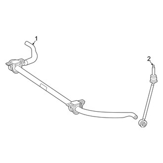 Mercedes-Benz OE - Front Suspension - Stabilizer Bar & Components