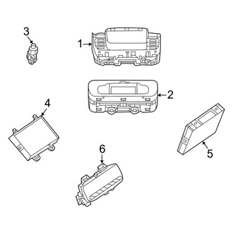Mercedes-Benz OE - Console - Electrical Components