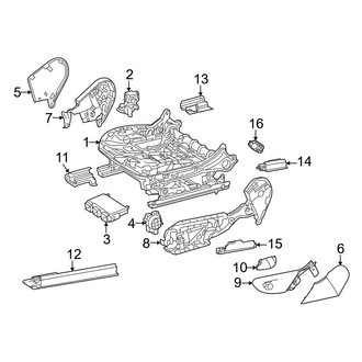 Mercedes-Benz OE - Seats & Tracks - Tracks & Components