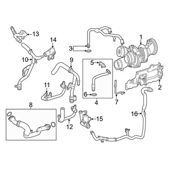 Mercedes-Benz OE - Engine - Turbocharger & Components