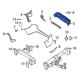 Mercedes-Benz OE - Front Bumper Cover