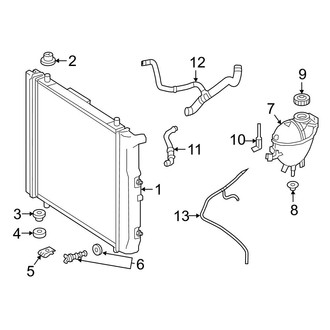 Mercedes-Benz OE - Cooling - Radiator & Components