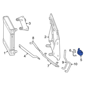 Mercedes-Benz OE - Engine Auxiliary Water Pump