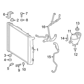 Mercedes-Benz OE - Cooling - Radiator & Components