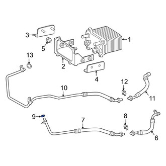 Mercedes-Benz OE - Automatic Transmission Oil Cooler Hose O-Ring