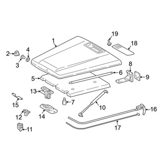 Mercedes-Benz OE - Hood & Components