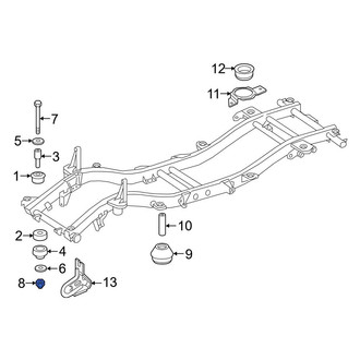 Mercedes-Benz OE - Body Mount Cushion Nut