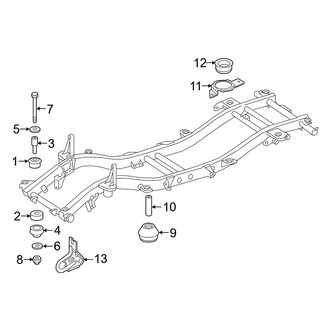 Mercedes-Benz OE - Frame & Components (Body Mounts)