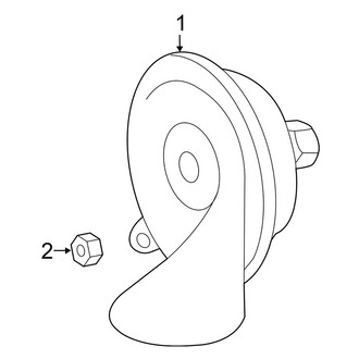Mercedes-Benz OE - Electrical - Horn
