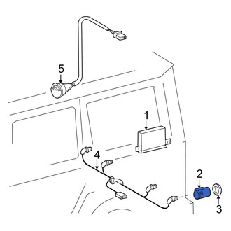 Mercedes-Benz OE - Rear Parking Aid Sensor