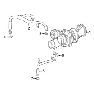 Mercedes-Benz OE - Engine - Turbocharger & Components