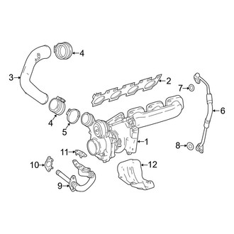 Mercedes-Benz OE - Engine - Turbocharger & Components