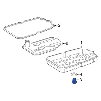 Mercedes-Benz OE - Front Differential Drain Plug