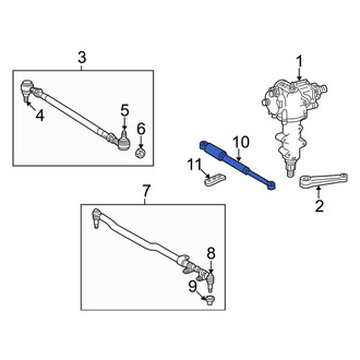 Mercedes-Benz OE - Front Steering Damper
