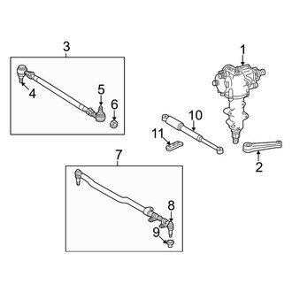 Mercedes-Benz OE - Steering Gear & Linkage
