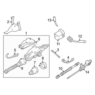 Mercedes-Benz OE - Steering Column Assembly