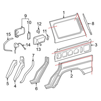 Mercedes-Benz OE - Quarter Panel & Components