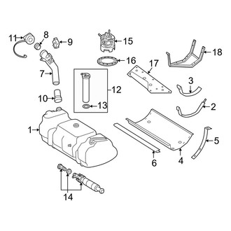 Mercedes-Benz OE - Fuel System Components