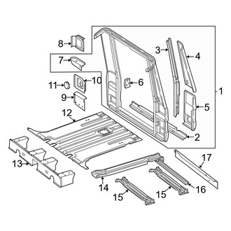 Mercedes-Benz OE - Rear Body & Floor - Rear Body