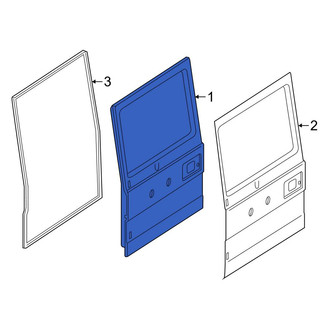 Mercedes-Benz OE - Rear Door Shell